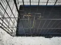 голяма метална клетка за куче 109x73x79см за транспорт и стационар , снимка 4