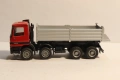 HERPA H0 1/87 MERCEDES ACTROS САМОСВАЛ ГОНДОЛА KАМИОН МОДЕЛ, снимка 1