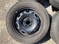 14 цола джанти 5х100 Skoda Fabia 5J et35 гуми 165/70/14 Симпетит 6,8мм, снимка 3