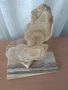 Старинна Декоративна скулптура от естествен камък – ОНИКС, снимка 14
