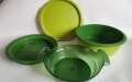Tupperware Micro Gourmet комплект съдове за здравословно готвене на пара в микровълнова фурна, снимка 3
