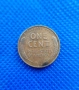 Lincoln Wheat Penny монета- част от историята на USA   , снимка 2