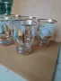 Чаши за безалкохолно от 50-те, фино стъкло, снимка 3