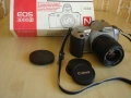 Филмов фотоапарат Canon EOS 3000N "в отлично състояние" с оригинална опаковка, снимка 1