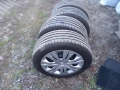 Продавам железни джанти с летни гуми., снимка 4