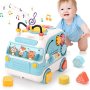 Нова детска играчка Автобус със светлина и музика дете бебе подарък игра