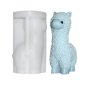 3D лама камила силиконов молд форма фондан гипс смола свещ сапун декор, снимка 1 - Форми - 44438885