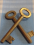 Два стари ключа от соца за брава за КОЛЕКЦИЯ ДЕКОРАЦИЯ БИТОВ КЪТ 40984, снимка 3