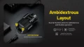 Тактически прожектор за пистолет NITECORE NPL27, 410 метра, ЧИСТО НОВ , снимка 11