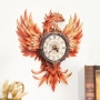 Нов 3D Дървен Стенен Часовник Феникс – Пъзел Комплект за Сглобяване, снимка 3
