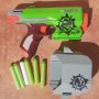 NERF Zombie Strike Sidestrike Blaster Бластер , снимка 2