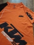 KTM - страхотна мъжка тениска КАТО НОВА ХЛ, снимка 3