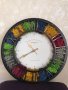Стенен часовник с естествен скандинавски мъх, снимка 1 - Стенни часовници - 39910490