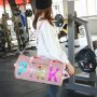 Спортен сак Pink, gym bag, travel bag, чанта за фитнес, снимка 3