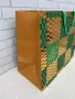 Бутикова подаръчна торба Louis Vuitton Green Gold XL 49cmx41cm 2022 Holidays Shopping Bag празнична, снимка 5