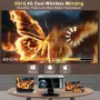 Промоцена проектор Horlat T10MAX GoogleTV OS 4K HDR10 3000ANSI WIFI BT RC, снимка 6