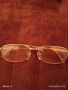Диоптрични очила с позлата и кожен калъф много красиви добро състояние 50508, снимка 2