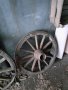 Колела от каруца със забележка, снимка 3