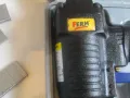 Нидерландски ПНЕВМАТИЧЕН ТАКЕР FERM за скоби 12-25мм в куфар Почти нов ОТЛИЧЕН Quick система глава, снимка 4