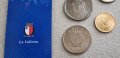 Малта . 1, 10 ,25 , 50 цента  и 1 лира.  5 бр. Нови., снимка 10