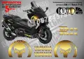 Yamaha T-Max TMax T Max стикери The Punisher, снимка 4