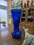 Прекрасна антикварна немска кристална ваза 
