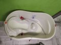 OK Baby Анатомична бебешка вана + стойка(повивалник), снимка 1 - За банята - 41697376