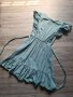 Кукленска рокля в цвят:мента с воали, снимка 1 - Рокли - 41411113