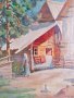 Йордан Филчев 1908 - 1968  Из родопите 1951г. Картина с маслени бои , снимка 4