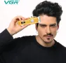 Професионална машинка за подстригване VGR V-092 – Метален корпус, висока мощност, премиум дизайн, снимка 5