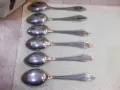 Лот от 6 бр. лъжици от завод "П.Денев-Габрово" - 1, снимка 5