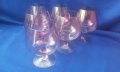 Рзкошни чаши за вино, комплект 6 бр, бледо розово-лила, снимка 3
