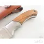 USA Hunting Club Knife Ловен нож масивен фултанг с кожена кания, снимка 3