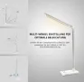 LED настолна лампа, димируема настолна лампа, 5 цвята и 10 нива на яркост, нощна лампа, USB порт за, снимка 6