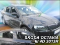Ветробрани за SKODA OCTAVIA (2013+) 5 врати - 4бр. предни и задни Неко, снимка 1