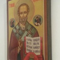 Икона на Свети Николай Чудотворец, различни изображения icona Sveti Nikolai, снимка 6 - Икони - 12652829