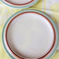 Ретро немски керамични чинии, снимка 2 - Чинии - 41247445