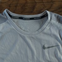 NIKE Breathe Running Reflective Dri-Fit - страхотна мъжка блуза, снимка 2 - Блузи - 34686436