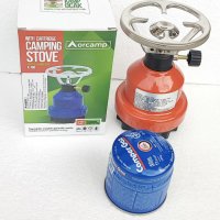 Къмпинг  газов котлон с  бутилка. Portable Camping Stove, снимка 1 - Газови котлони - 39862607