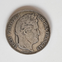 5 франка Луи Филип 1834 B, снимка 2 - Нумизматика и бонистика - 44214596