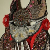Уникална кукерска маска налична, снимка 4 - Колекции - 35896897