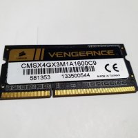 4GB DDR3 1600Mhz Corsair рам памет за лаптоп, снимка 1 - RAM памет - 39616219