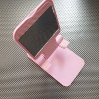 Регулируема стойка за смартфон с огледало, снимка 4 - Селфи стикове, аксесоари - 39323918