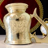 Бронзова чаша,халба Британска Индия,маркирана. , снимка 7 - Антикварни и старинни предмети - 41693297