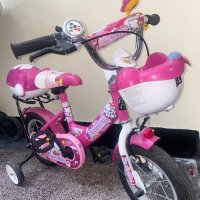 Детски велосипед/колело за момиче Moni 12, снимка 2 - Детски велосипеди, триколки и коли - 44178074