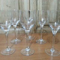 Кристални чаши, снимка 1 - Антикварни и старинни предмети - 36163753