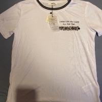 Бяла тениска , снимка 3 - Тениски - 36091791