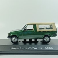 KAST-Models Умален модел на МAVA Renault Farma 1983 Hachette 1/43, снимка 2 - Колекции - 41735272