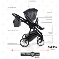 Бебешка количка Junama Termo Eco 2в1, 3в1 НОВА, снимка 11 - Детски колички - 42081630