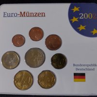 Германия 2002 - Евро сет - комплектна серия от 1 цент до 2 евро, снимка 1 - Нумизматика и бонистика - 44297402
